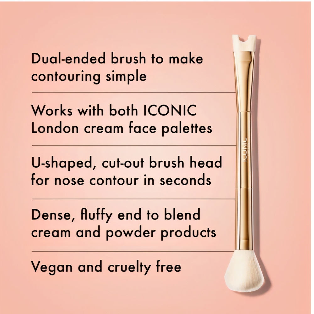 ICONIC London Dual-Ended Contour Brush